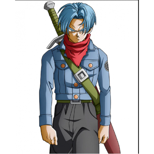 Future Trunks Blue Leather Jacket
